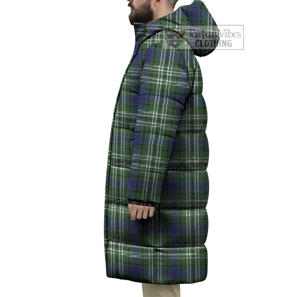 Blyth Tartan Long Down Jacket