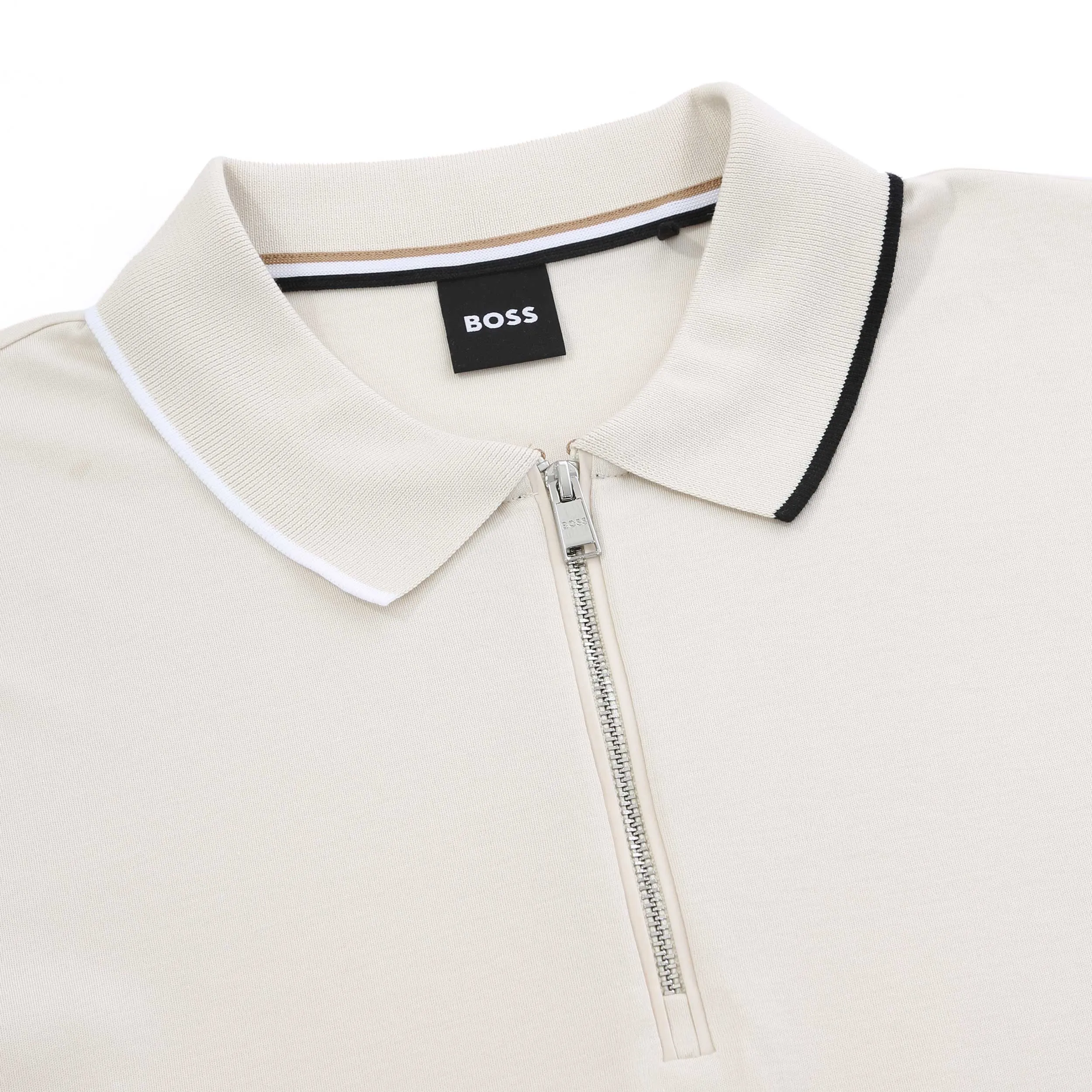 BOSS C Paras 30 Polo Shirt in Open White