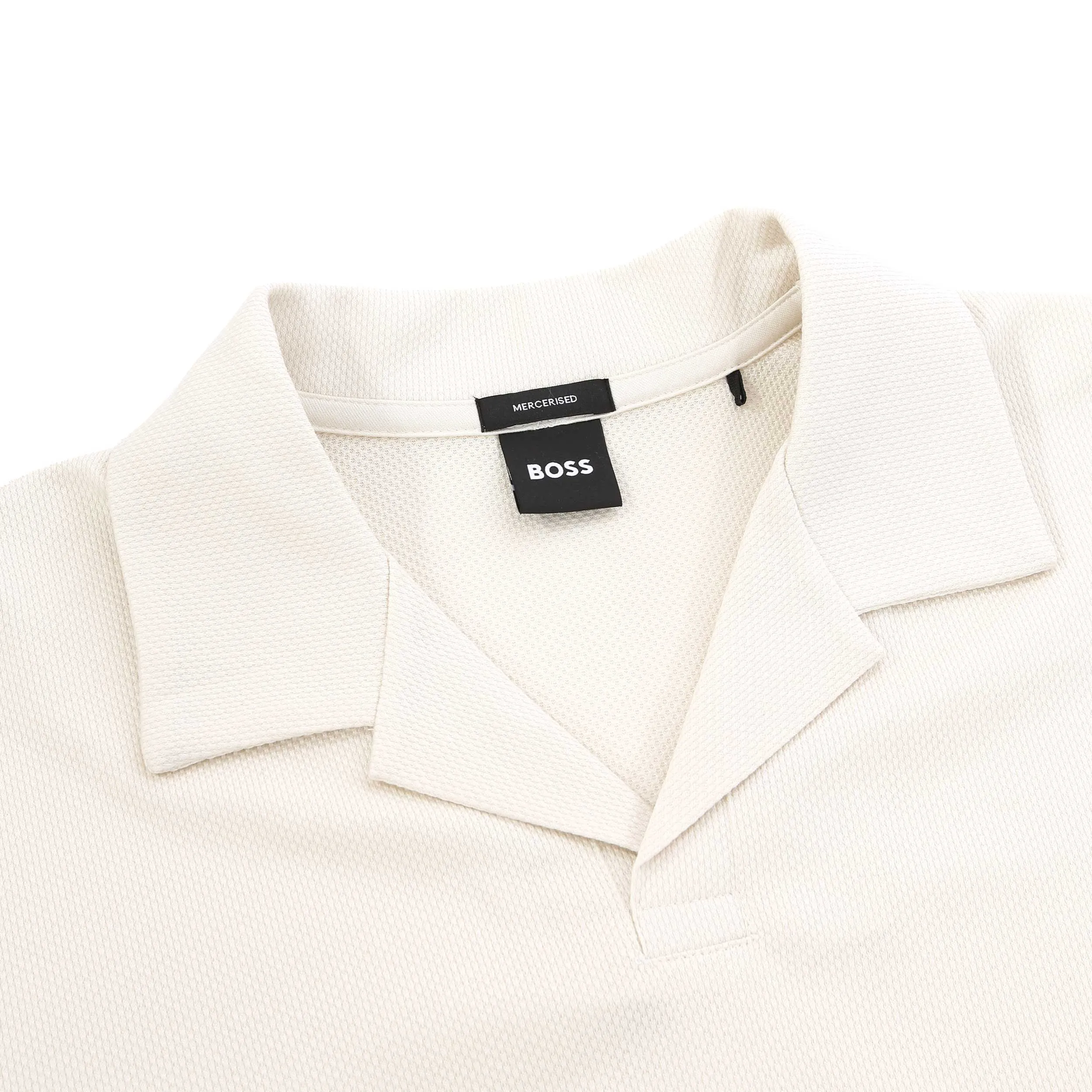 BOSS H Pye 18 Polo Shirt in Open White