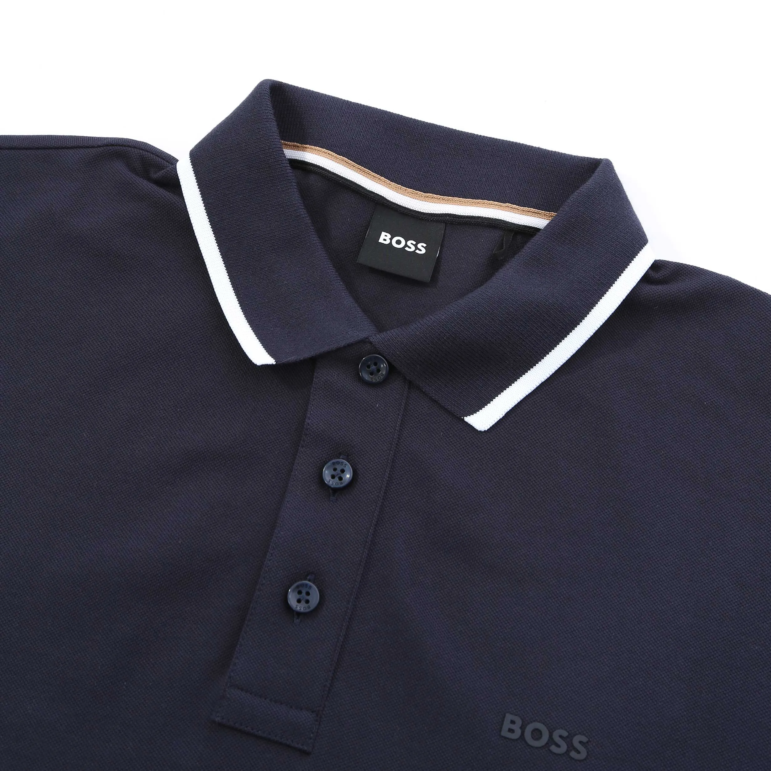 BOSS Parlay 190 Polo Shirt in Dark Blue