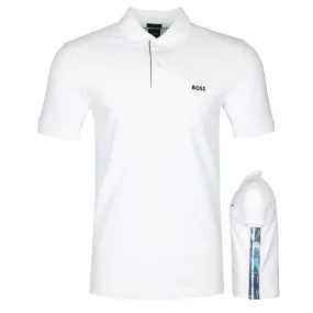 BOSS Paule 2 Polo Shirt in White