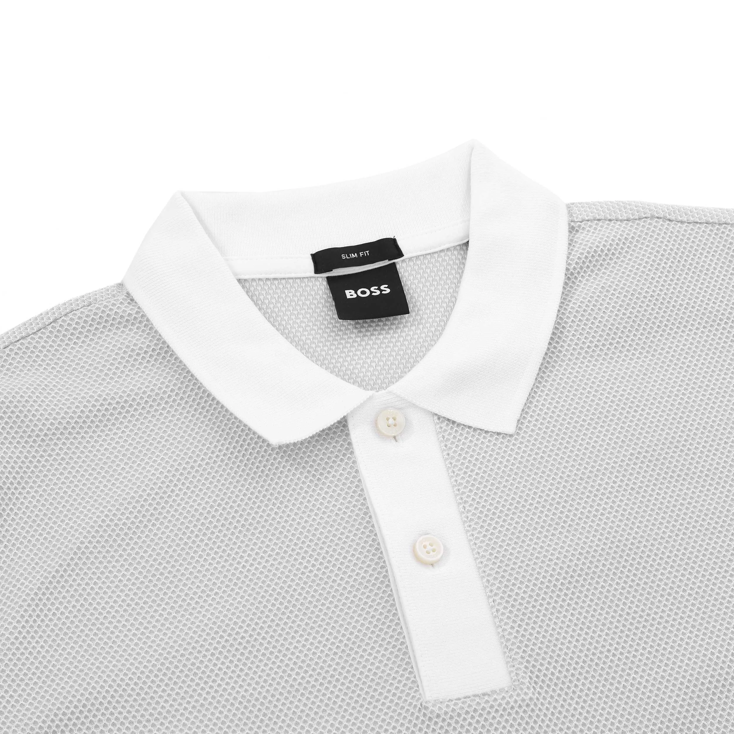 BOSS Phillipson 37 Polo Shirt in Stone