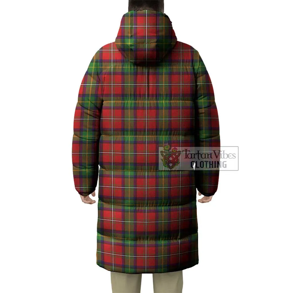 Boyd Tartan Long Down Jacket