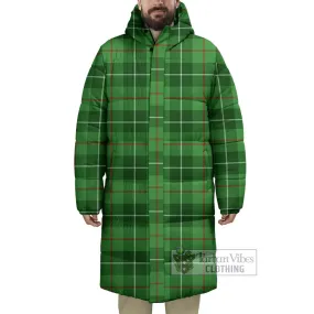 Boyle Tartan Long Down Jacket