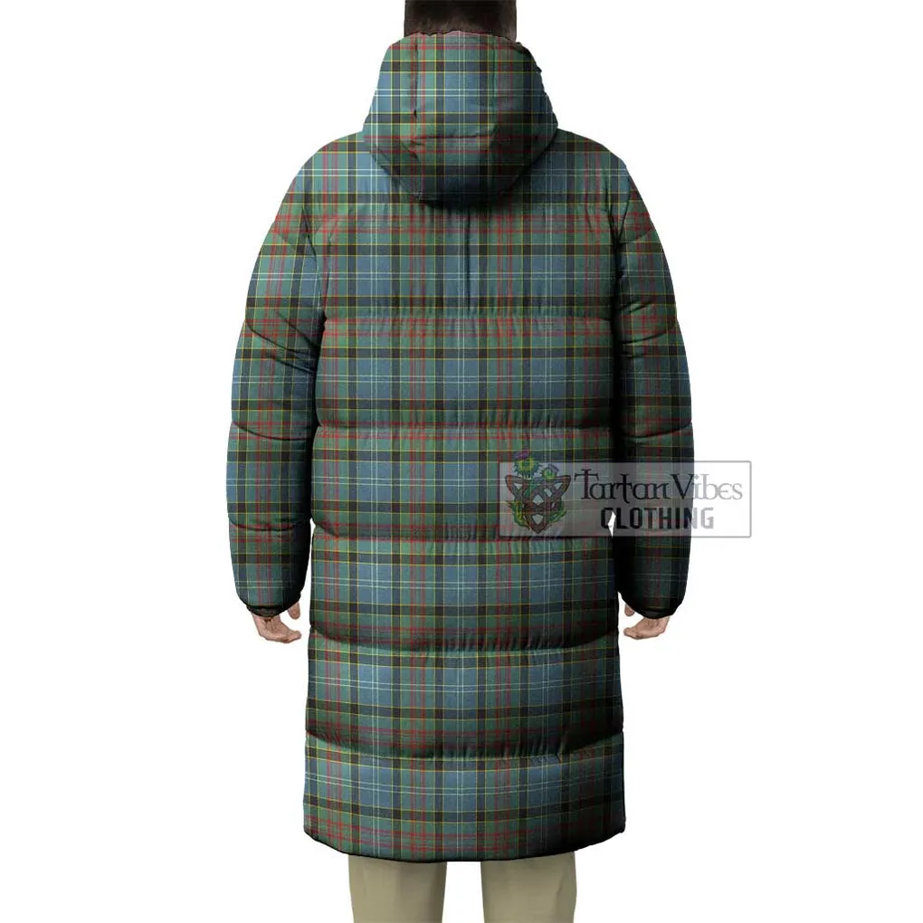 Brisbane Tartan Long Down Jacket