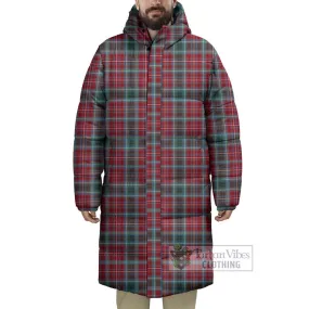 British Columbia Province Canada Tartan Long Down Jacket