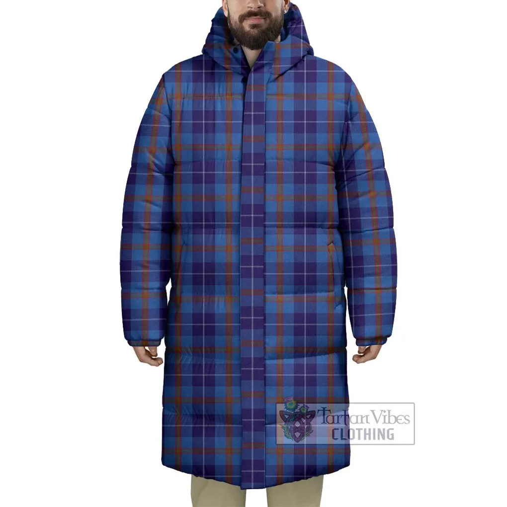 Bryson Tartan Long Down Jacket