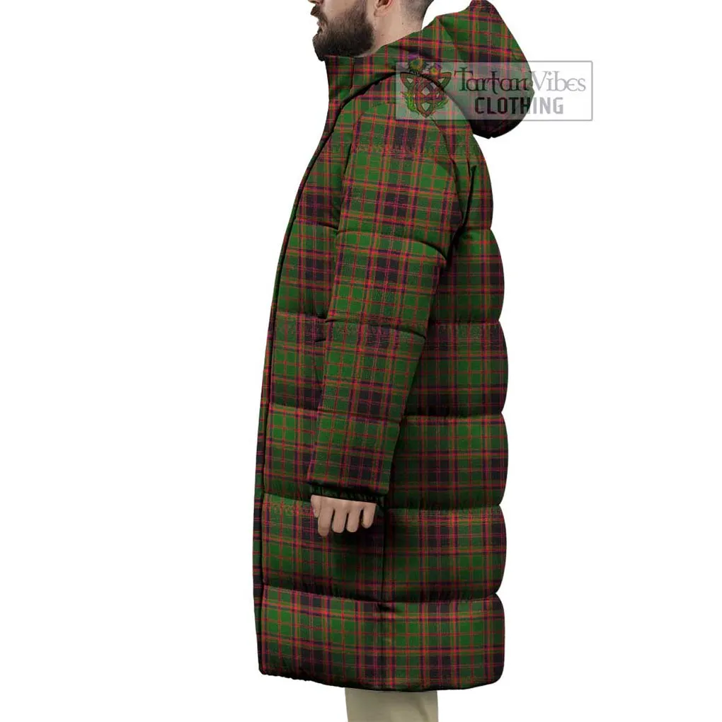 Buchan Tartan Long Down Jacket