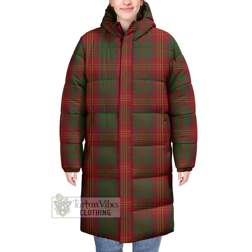 Burns Tartan Long Down Jacket