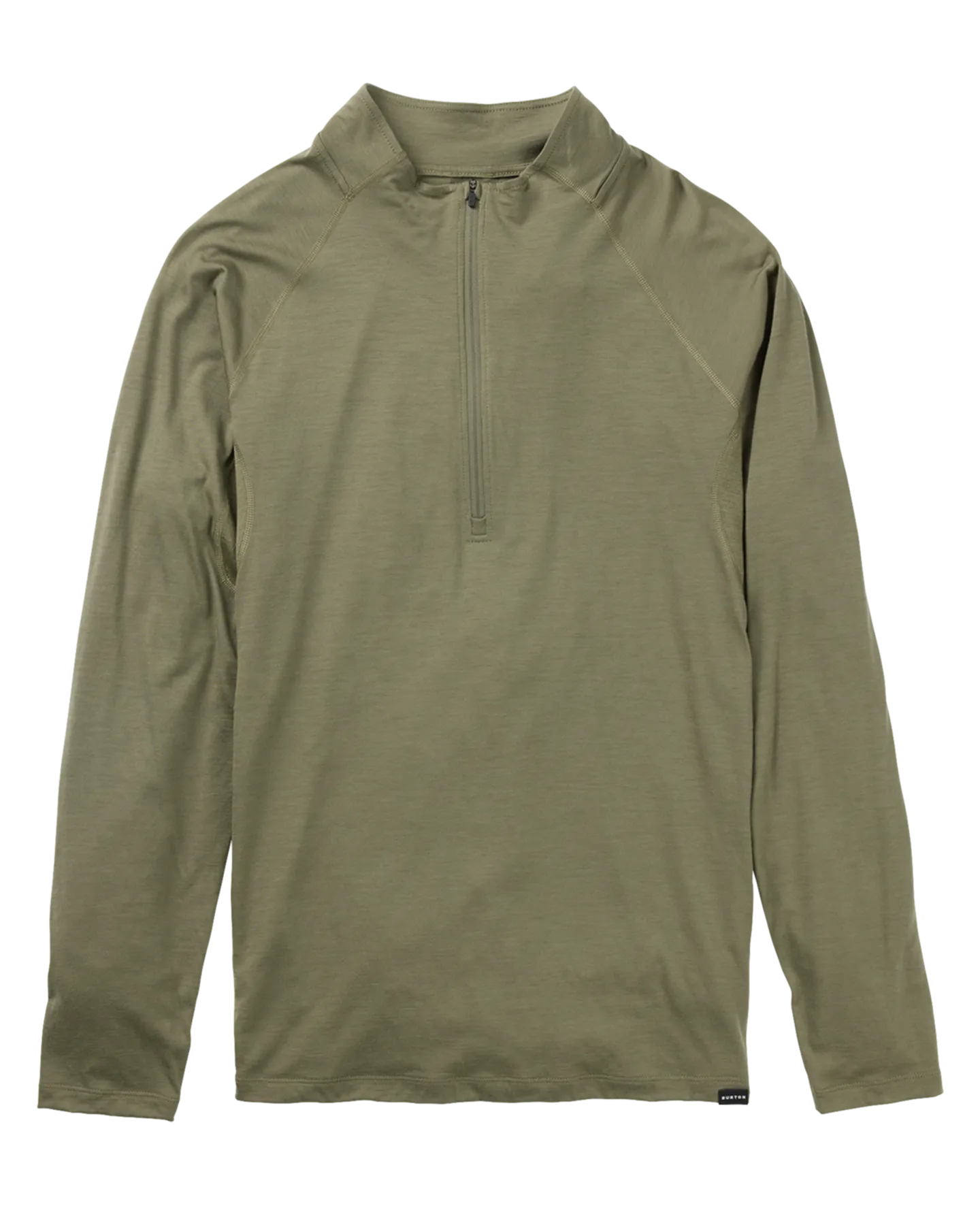 Burton Men's Phayse Merino Quarter Zip Fleece - Forest Moss