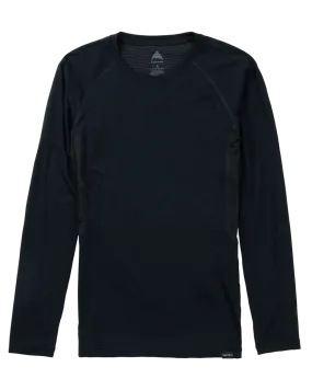 Burton Women's Phayse Merino Base Layer Crewneck - True Black