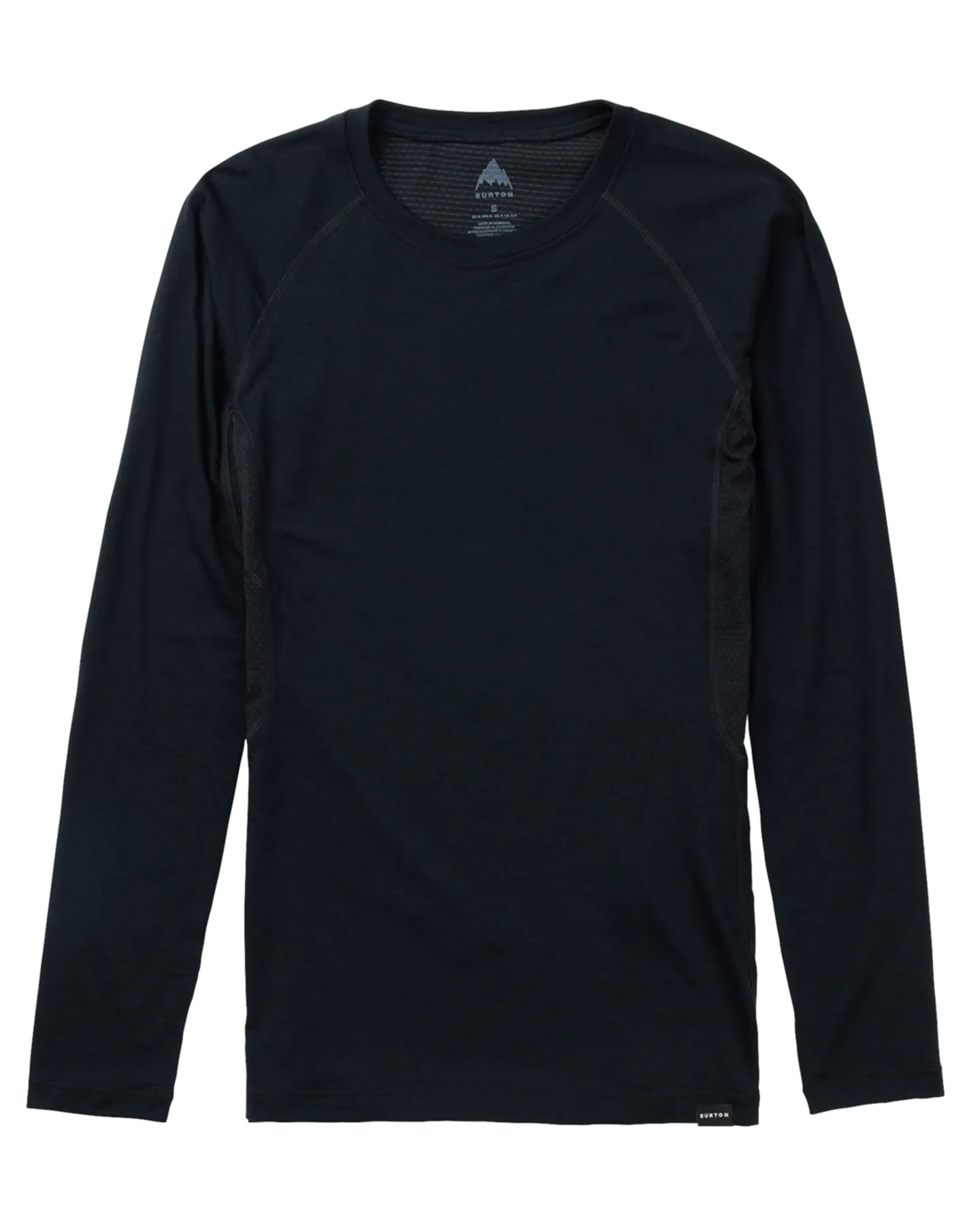 Burton Women's Phayse Merino Base Layer Crewneck - True Black