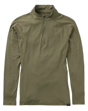 Burton Women's Phayse Merino Quarter-Zip First Layer - Forest Moss