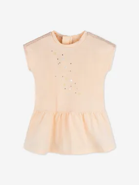 Chloé Baby Girls T-Shirt Dress in Pink