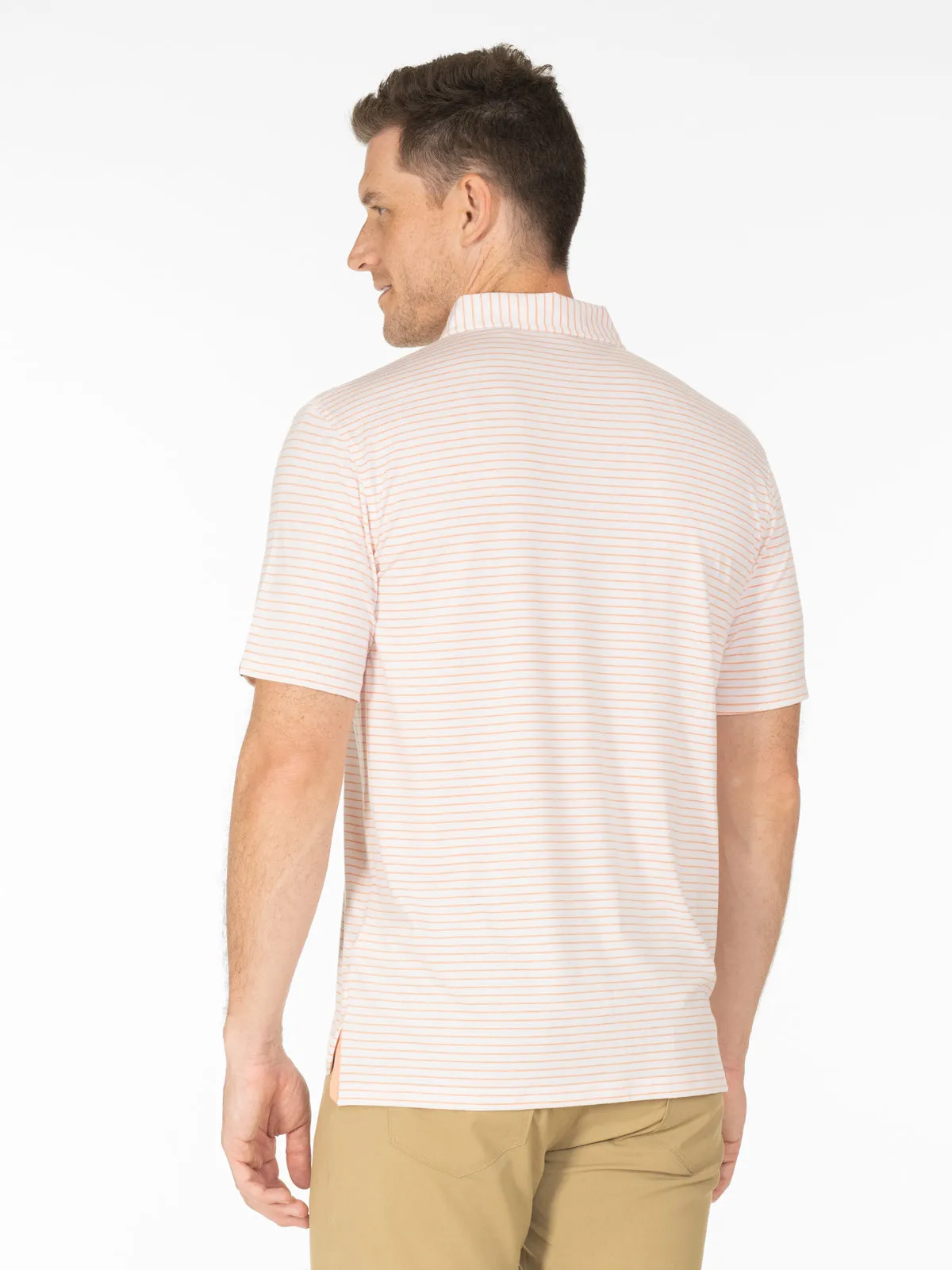 Cloud Golf Polo Brookline Stripe