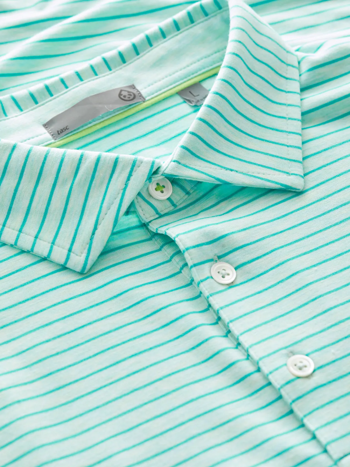 Cloud Golf Polo Brookline Stripe