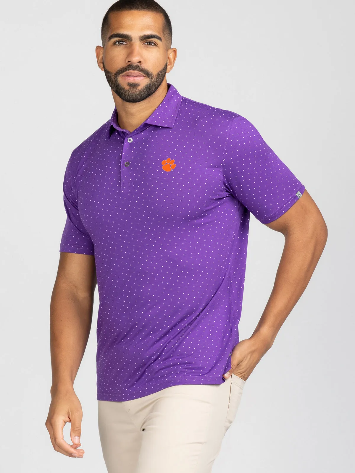 Cloud Polo - Ace Dot - Clemson