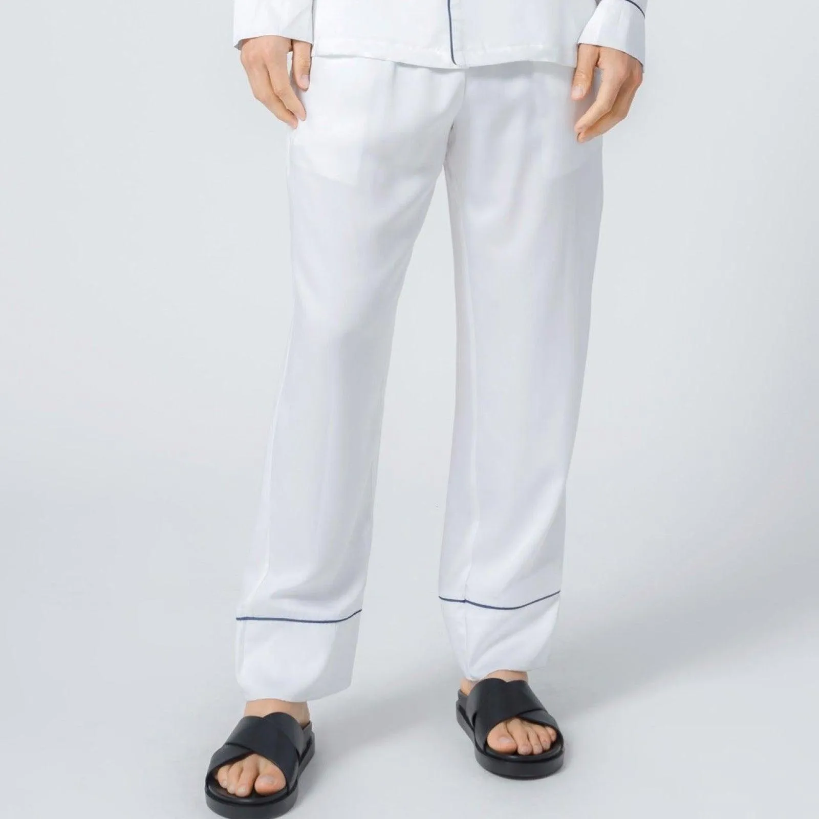 Comfort  Pajama Pants White