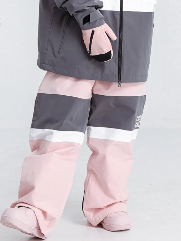 Cosone Glimmer Baggy Style Outdoor Snow Pants - Unisex