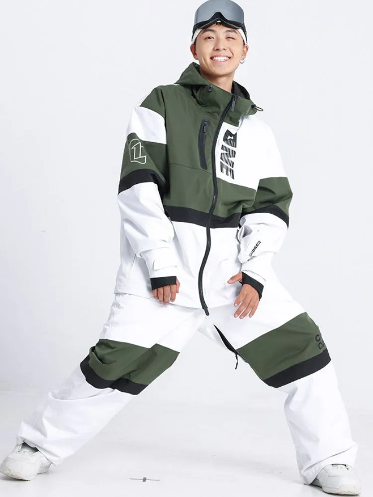 Cosone Glimmer Baggy Style Outdoor Snow Pants - Unisex