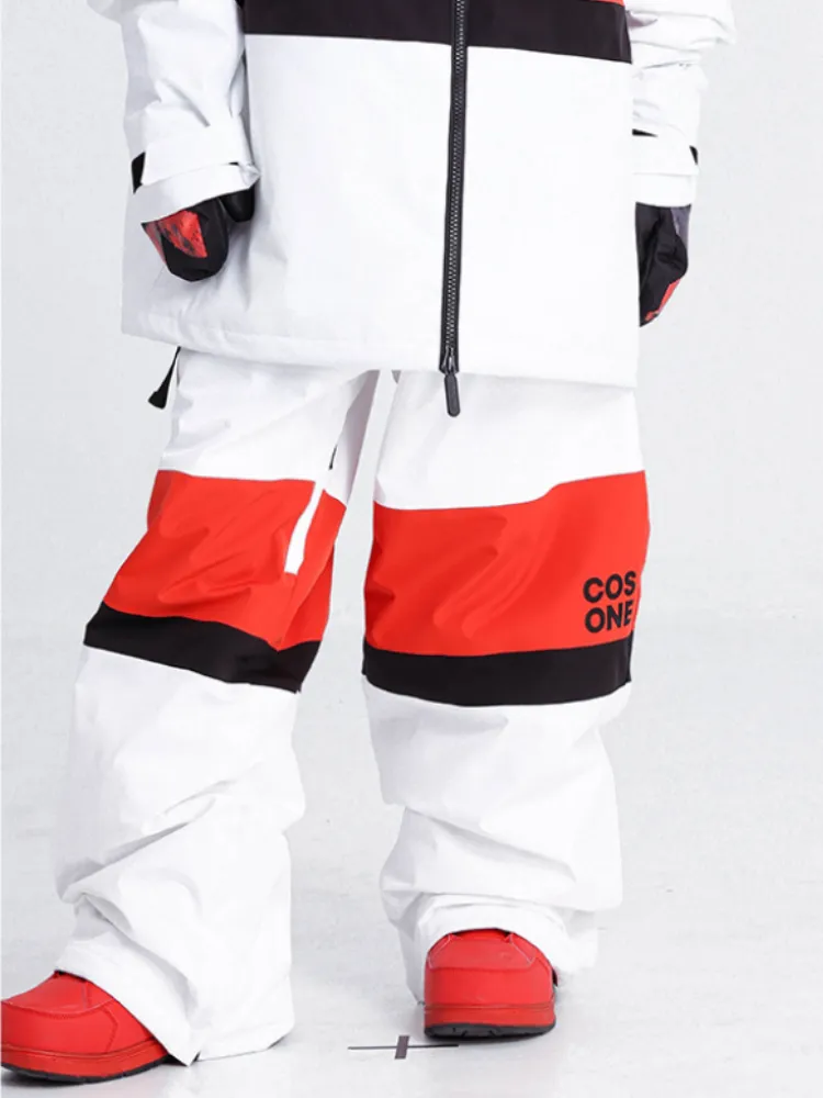 Cosone Glimmer Baggy Style Outdoor Snow Pants - Unisex