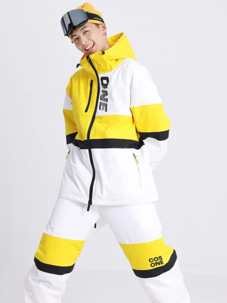 Cosone Glimmer Baggy Style Outdoor Snow Pants - Unisex