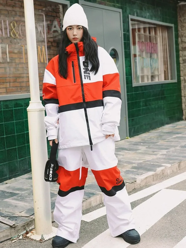 Cosone Glimmer Baggy Style Outdoor Snow Pants - Unisex