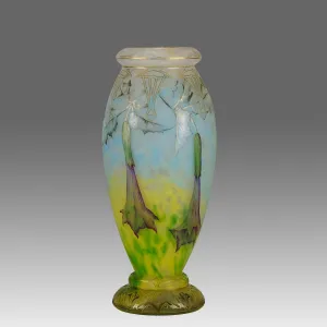 “Daturas Vase” by Daum Frères