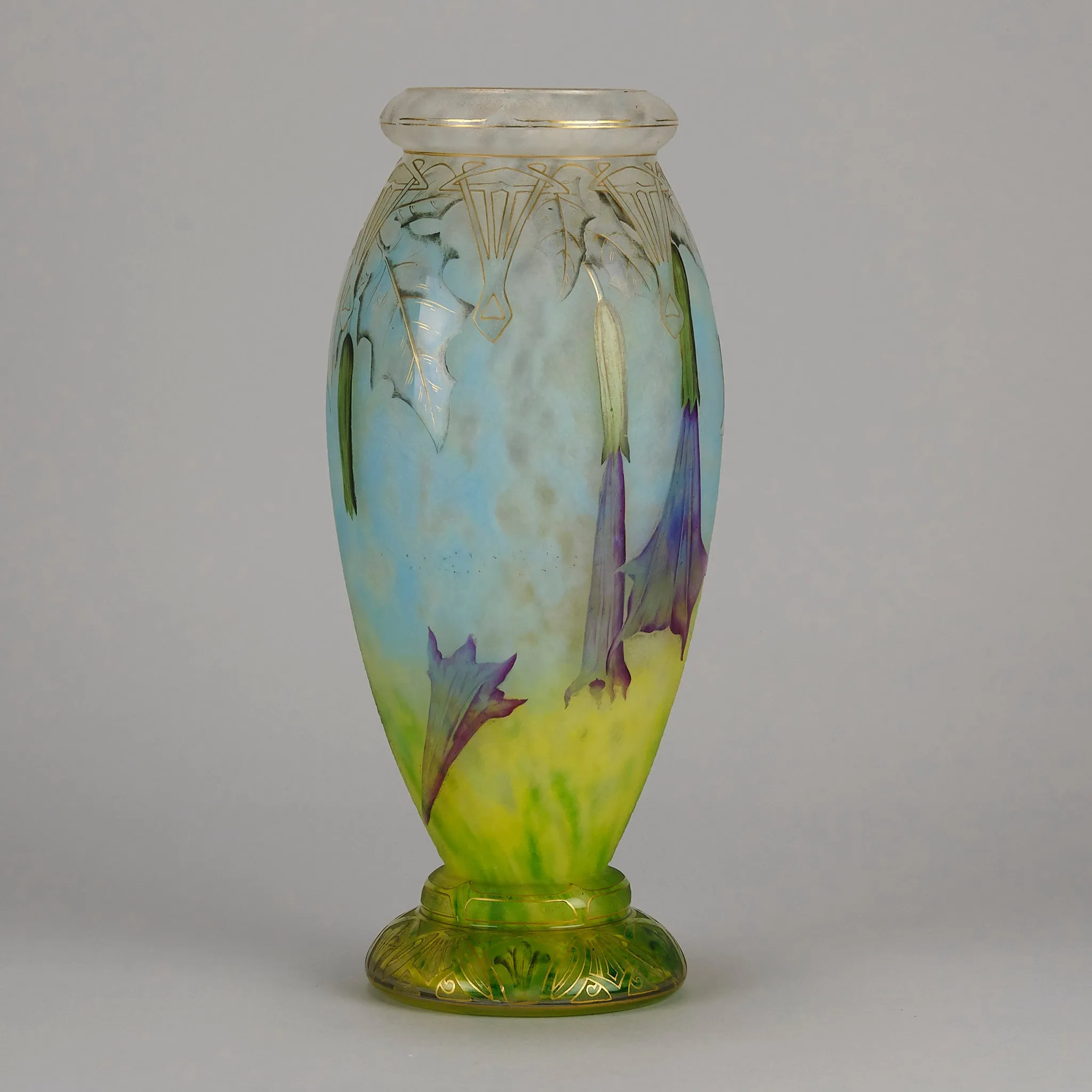 “Daturas Vase” by Daum Frères