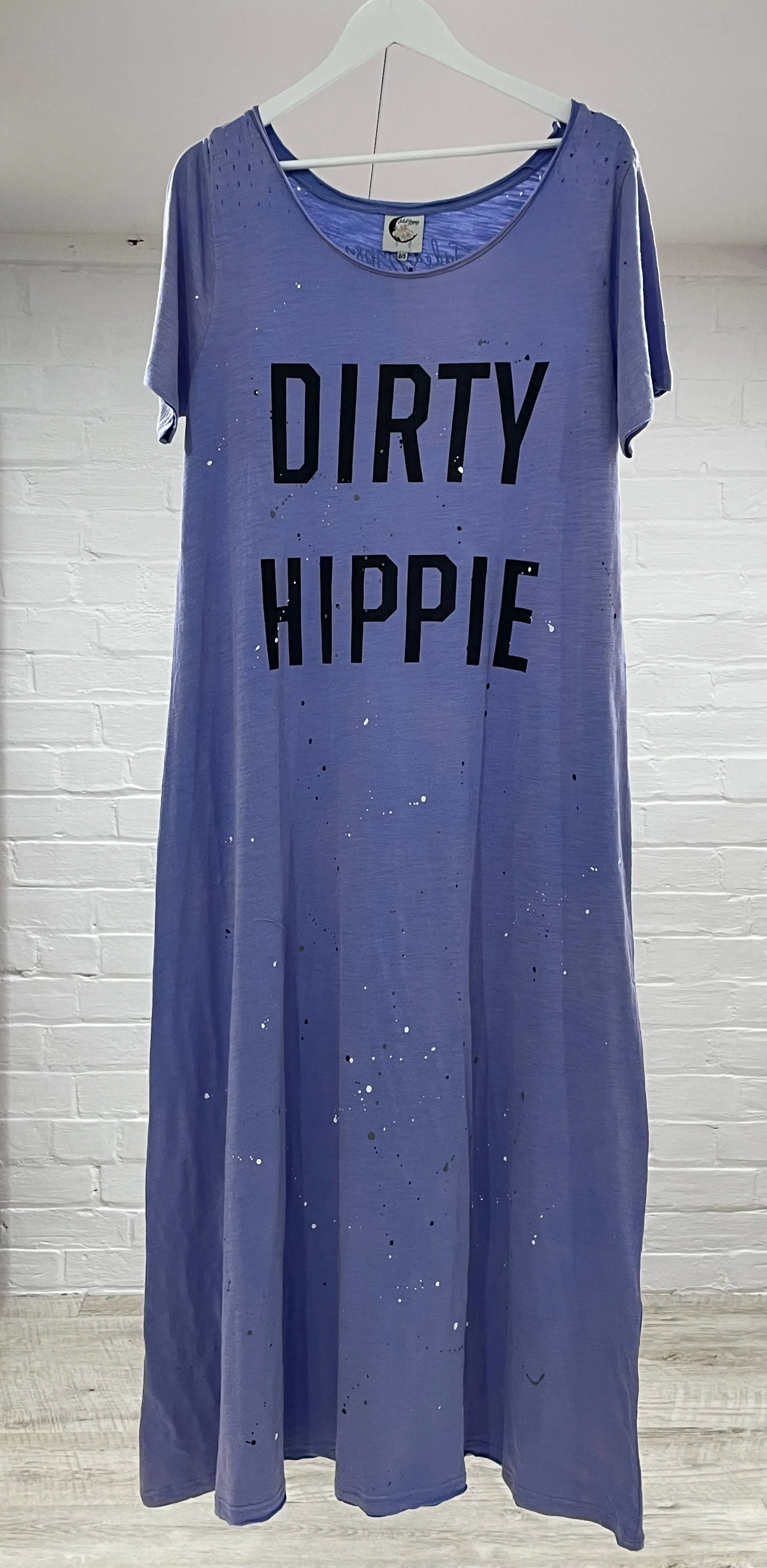 Dirty Hippie Dress in Vintage Iris