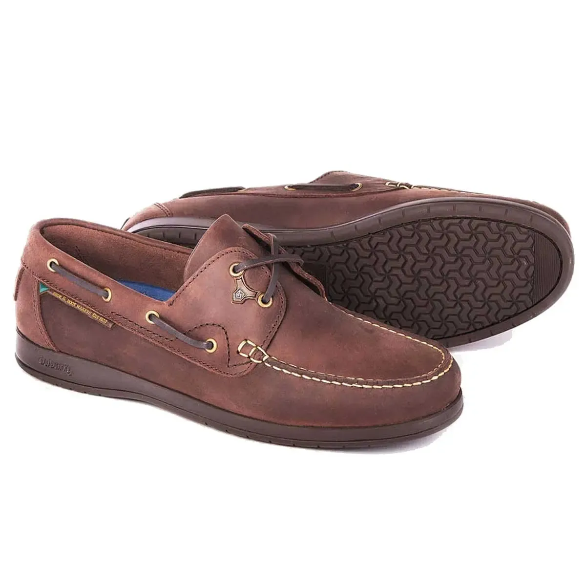 DUBARRY Men's Sailmaker X LT Deck Shoes - Old Rum