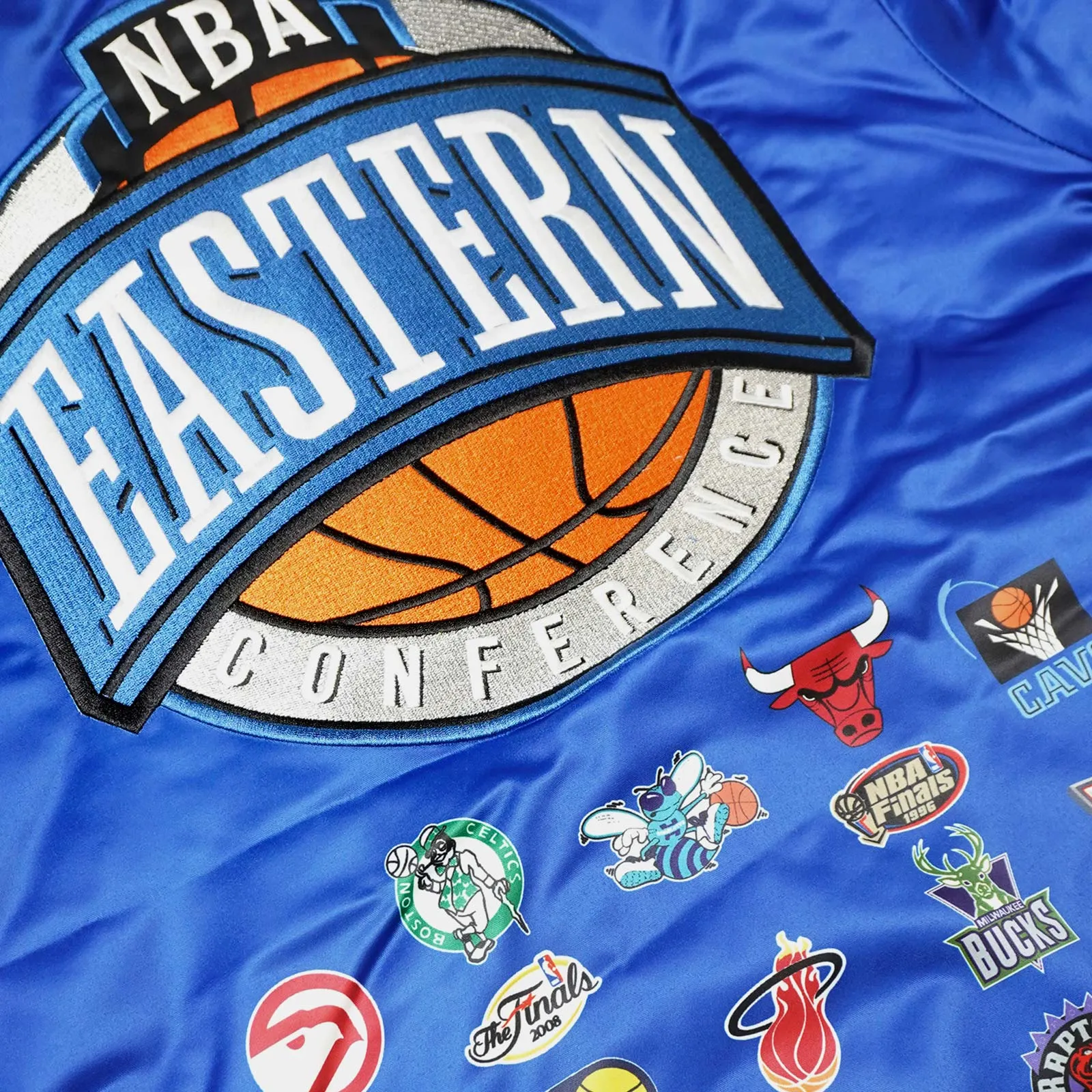 Eastern Conference All Star Heavyweight Satin HWC Jacket - Royal Blue