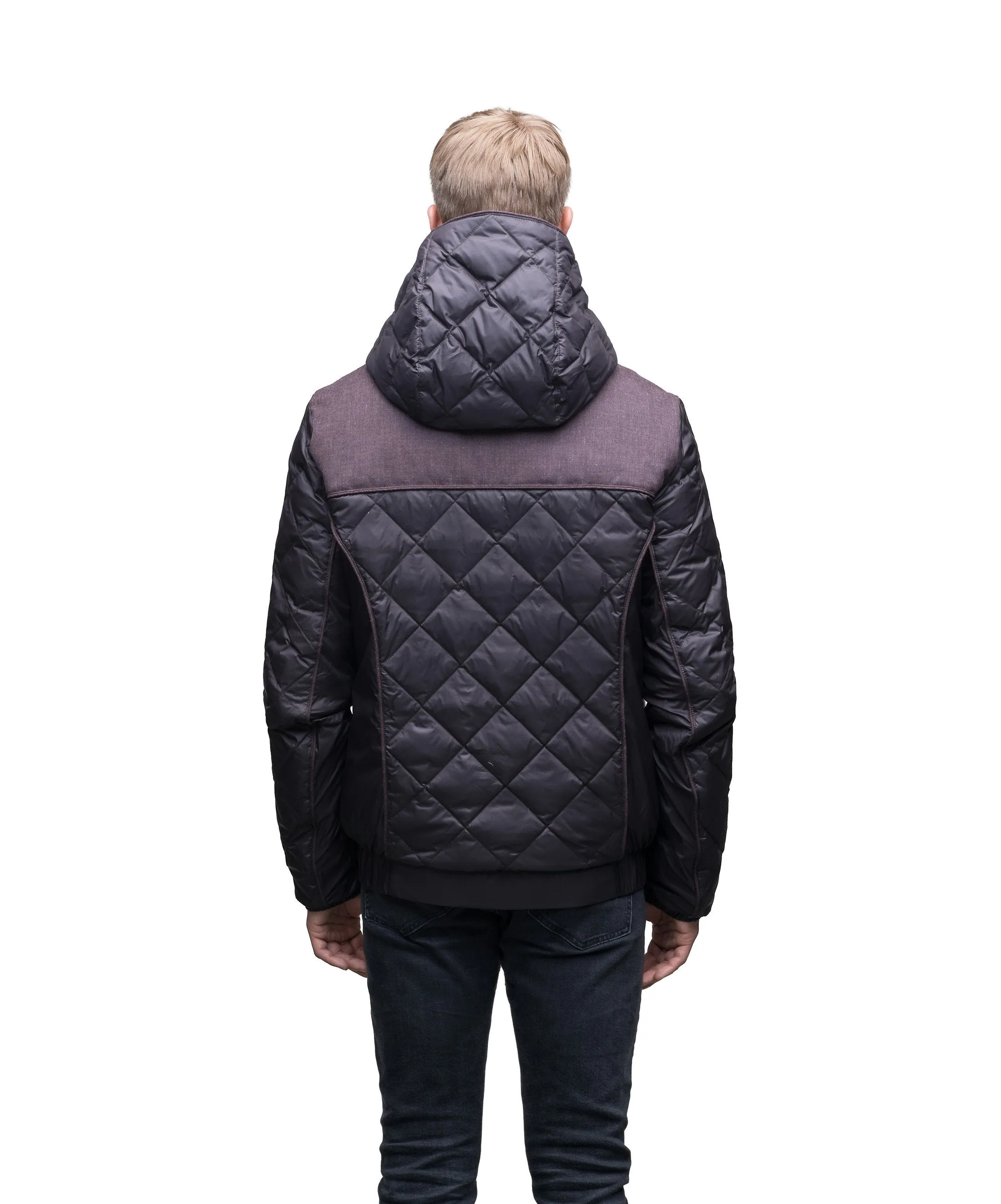 Elroy Men's Quilted Hooded Jacket