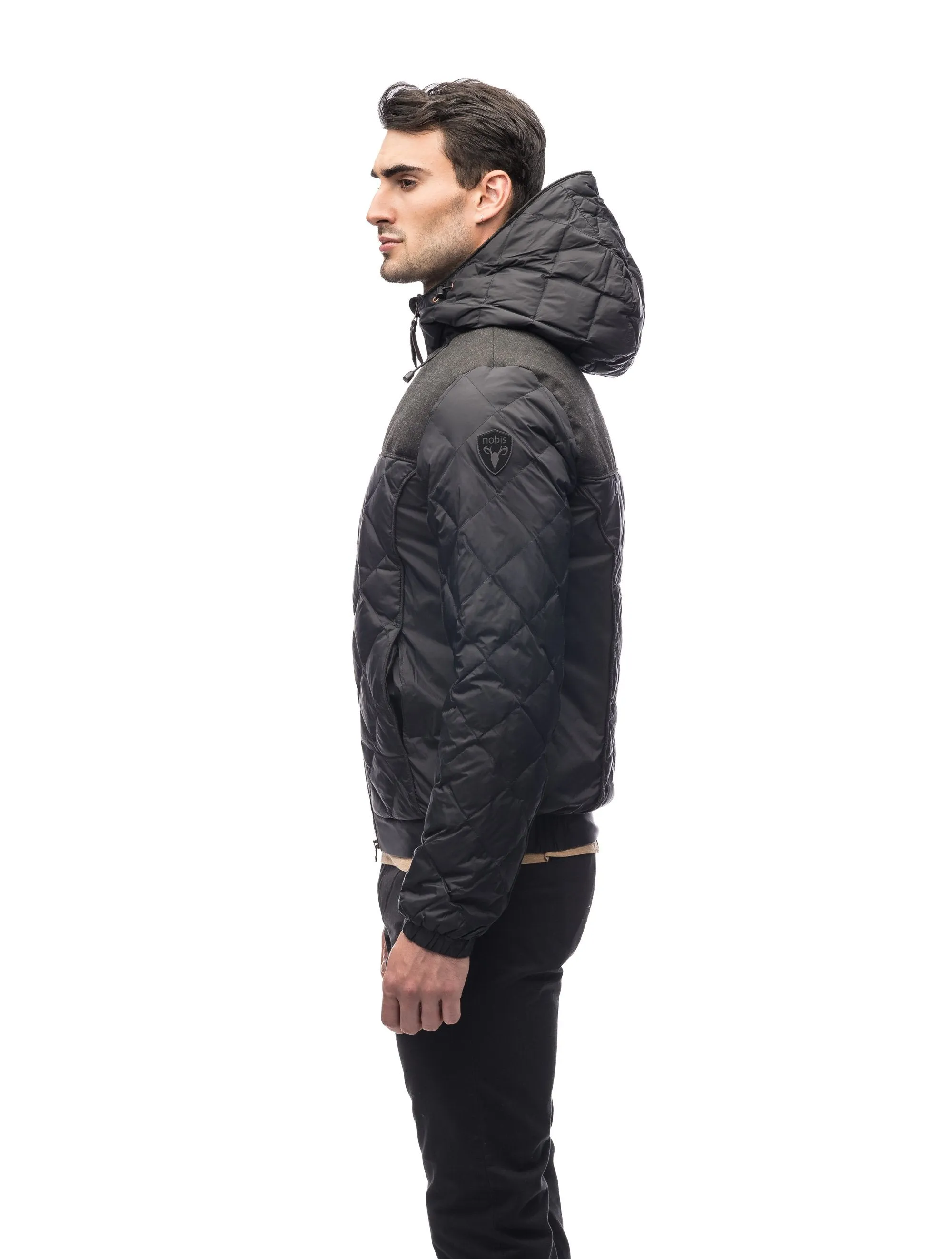 Elroy Men's Quilted Hooded Jacket