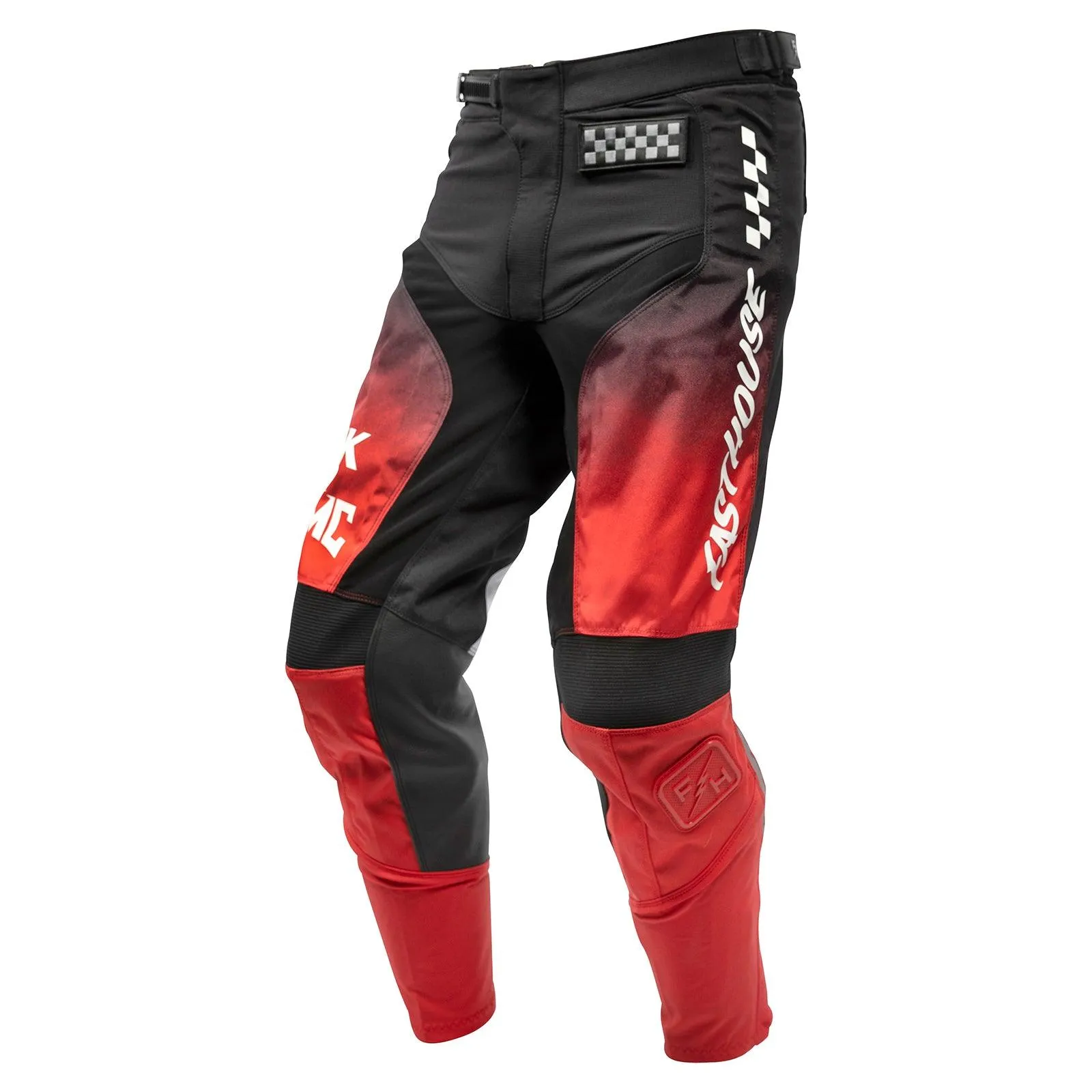 Fasthouse Youth Grindhouse Twitch Pant - Black/Red