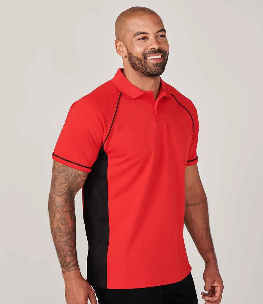 Finden and Hales Performance Panel Polo Shirt