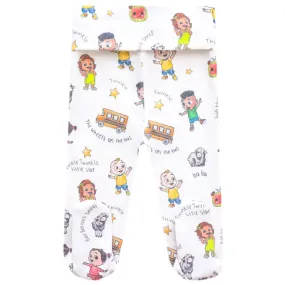 Footed Baby Pants - CoComelon Friends