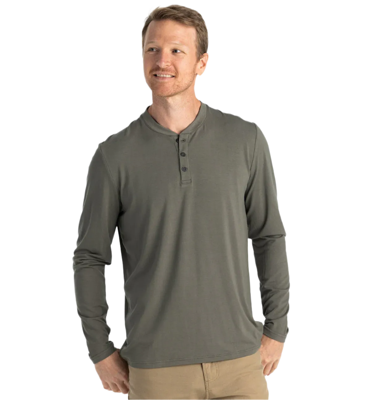 Free Fly - Men's Bamboo Flex Long Sleeve Henley