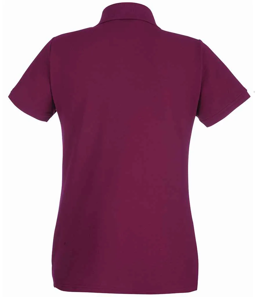 Fruit of the Loom Premium Cotton Pique Polo Shirt (Ladies) - Dark Colours