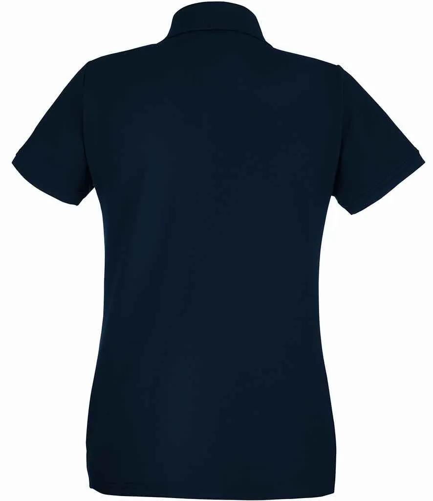 Fruit of the Loom Premium Cotton Pique Polo Shirt (Ladies) - Dark Colours