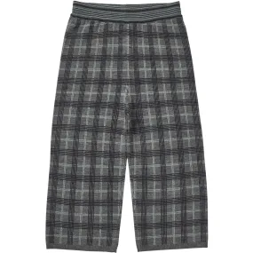 FUB Grey Melange Check Pants