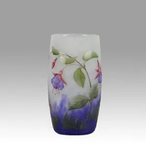 'Fuschia Vase' by Daum Freres