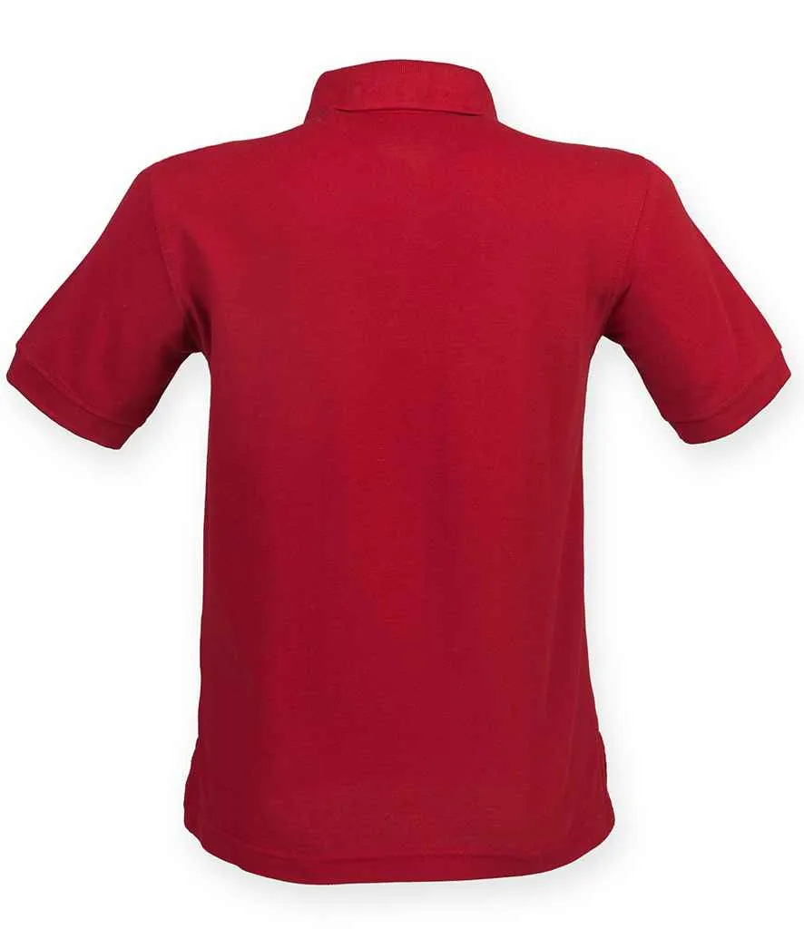 Henbury Heavy Poly/Cotton Pique Polo Shirt (Ladies) - Bright Colours