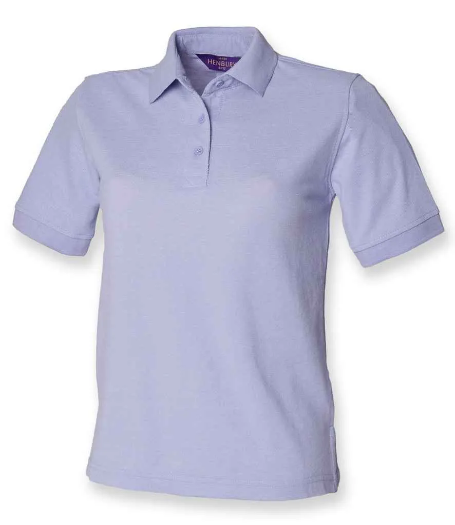 Henbury Heavy Poly/Cotton Pique Polo Shirt (Ladies) - Bright Colours