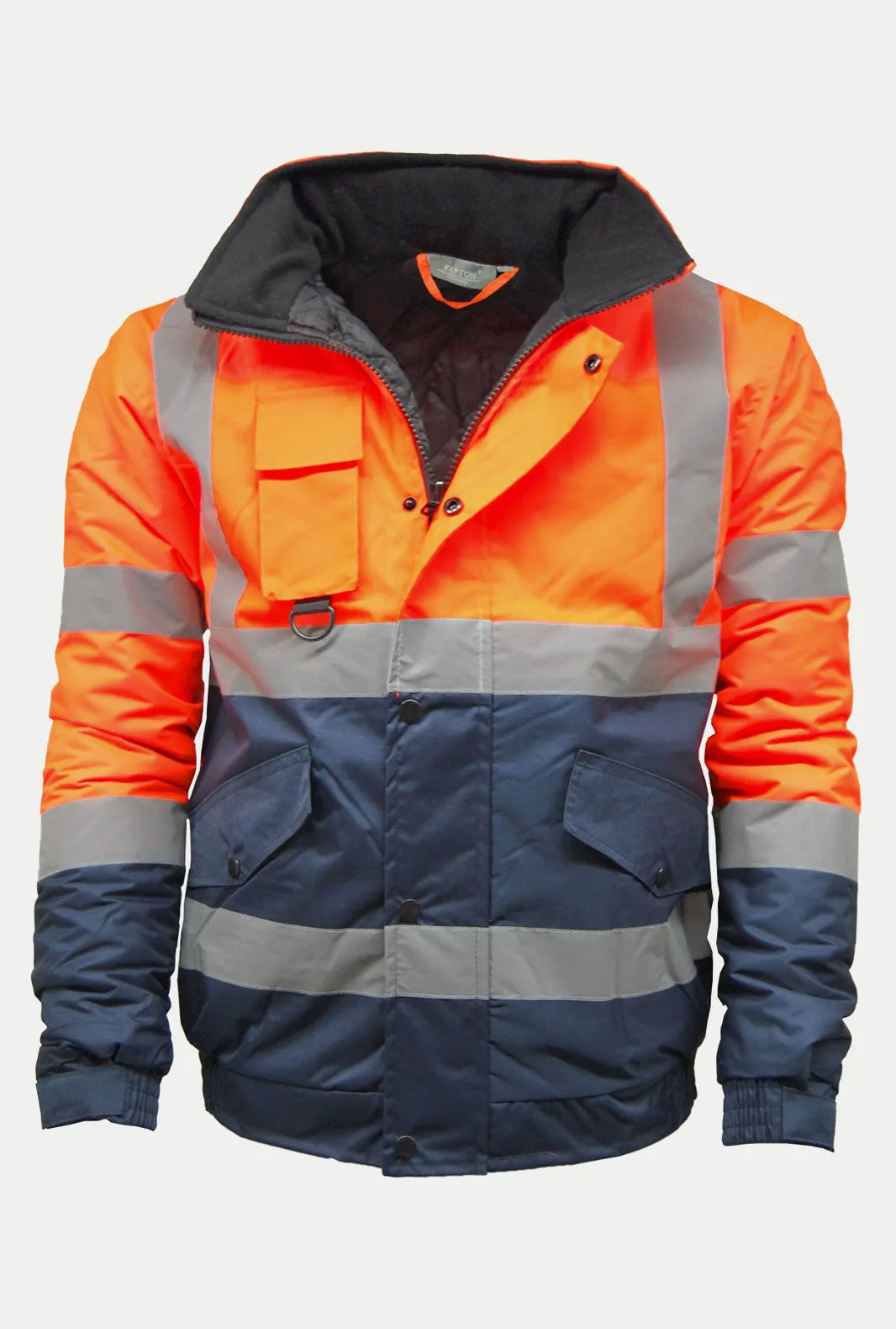 High Visibility Two Tone Bomber Jacket