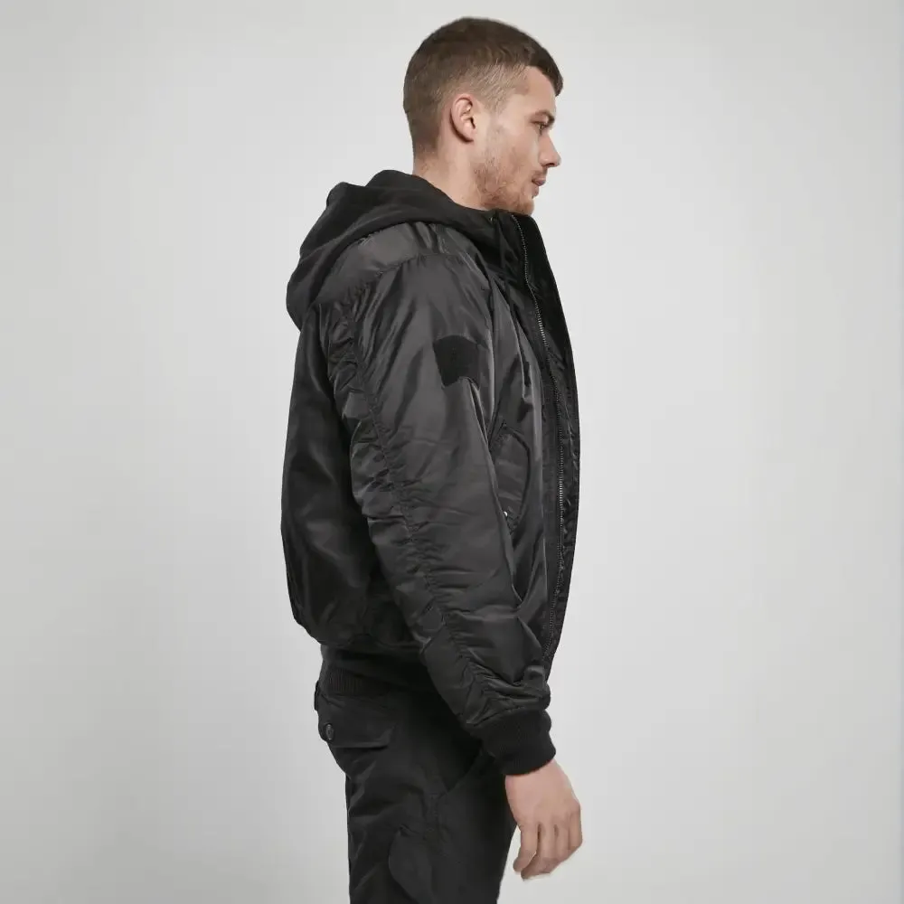 Hooded MA1 Bomber Jacket