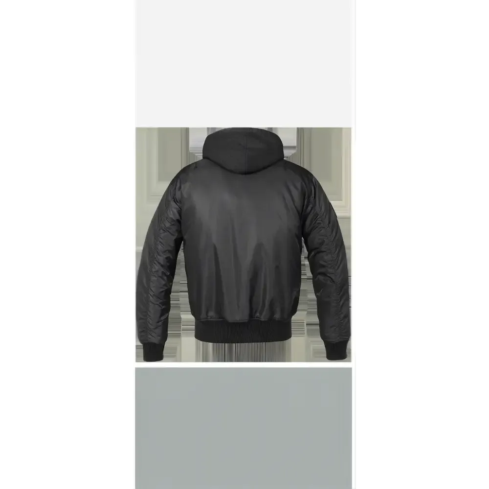 Hooded MA1 Bomber Jacket