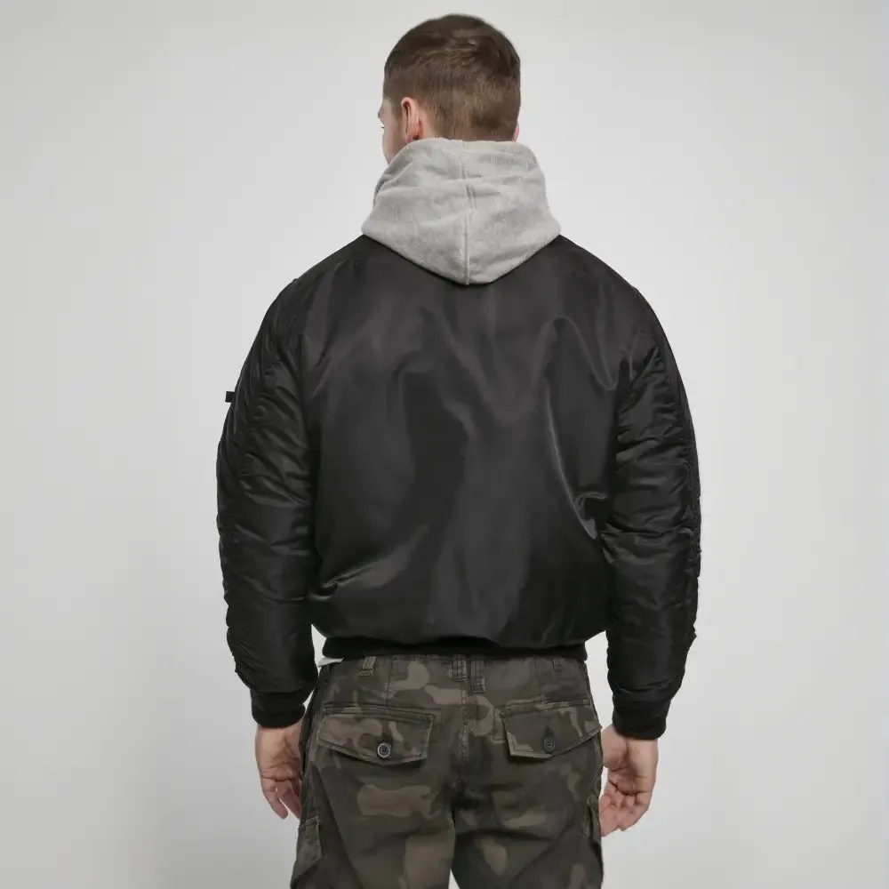 Hooded MA1 Bomber Jacket