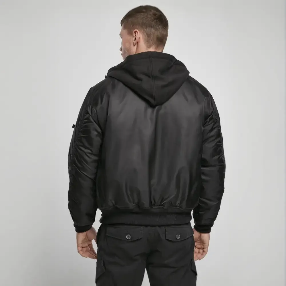 Hooded MA1 Bomber Jacket