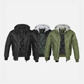 Hooded MA1 Bomber Jacket